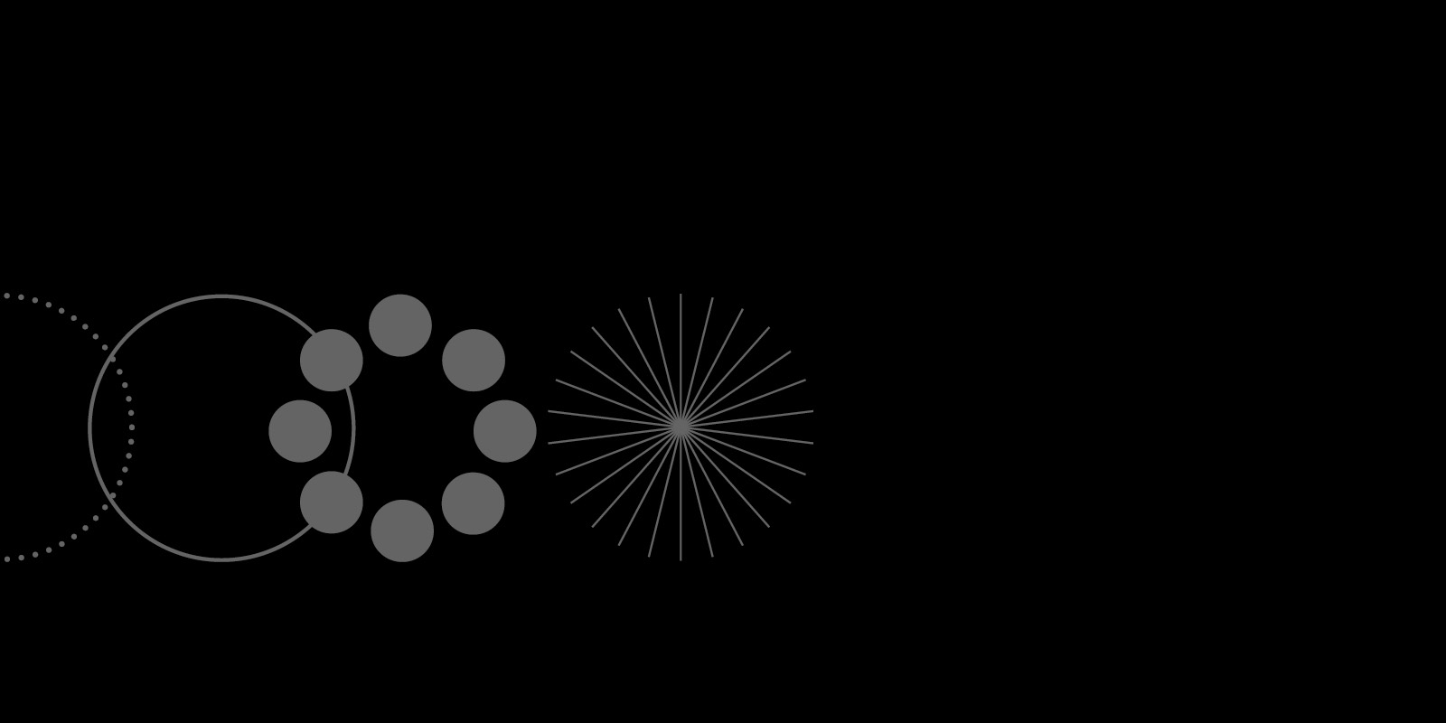 photons black background